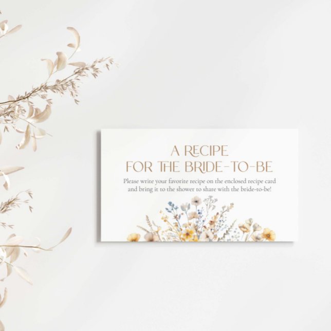 Carte D'accompagnement L'amour est en fleur Recette Fleur sauvage pour la (Créateur téléchargé)