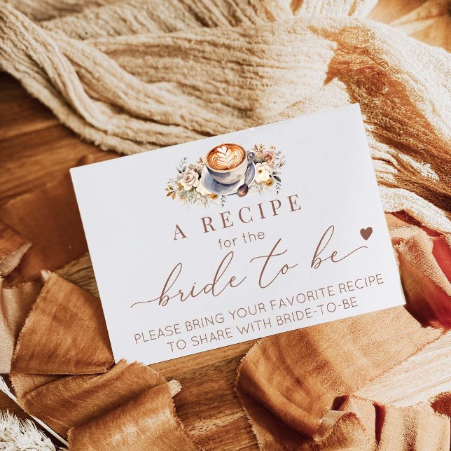 Carte D'accompagnement L'Amour Est En Train De Rafraîchir Le Café Boho Un (Créateur téléchargé)