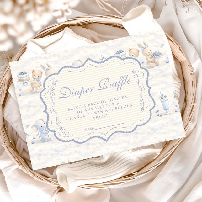 Carte D'accompagnement Lapin en peluche à la myrtille Couche toilette Tir (Créateur téléchargé)