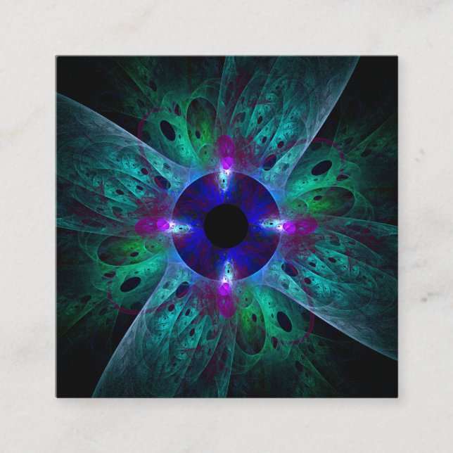 Carte D'accompagnement L'art Abstrait des yeux (Devant)