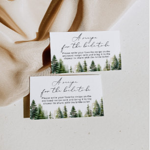 Carte D'accompagnement L'aventure attend la recette rustique pour que la