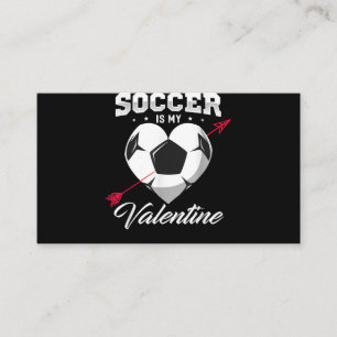 Carte D'accompagnement Le Football Est Ma Chemise Valentine Football Sain
