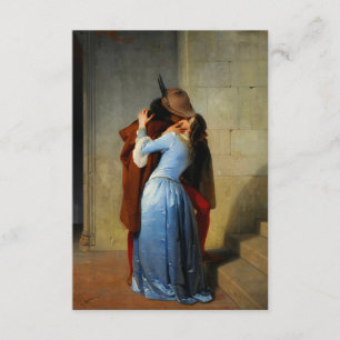 Carte D'accompagnement Le Kiss Francesco Hayez