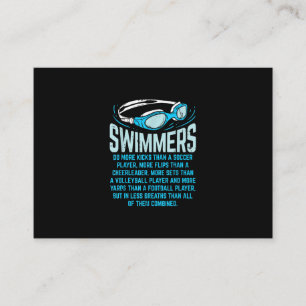 Carte D'accompagnement Le Poison de Swimming Lover