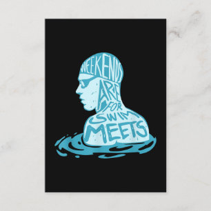 Carte D'accompagnement Le poison de Swimming Summer