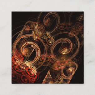 Carte D'accompagnement Le son de la musique Art Abstrait