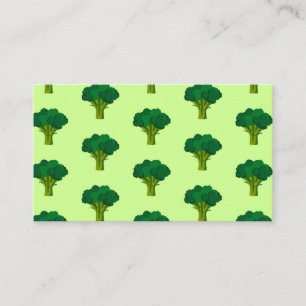 Carte D'accompagnement Légume Brocoli Vert Alimentation Saine Veggie