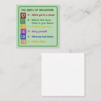 Les ABC du salut