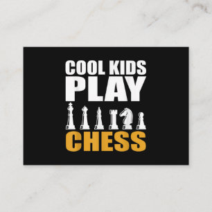 Carte D'accompagnement Les garçons de Great Chess Kids