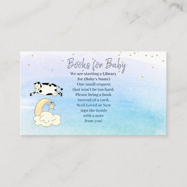 Carte D'accompagnement Les garçons vaches sautent par-dessus la lune Appo (Devant)