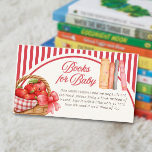 Carte D'accompagnement Les Livres De La Prunelle De Nos Yeux Pour Baby Sh