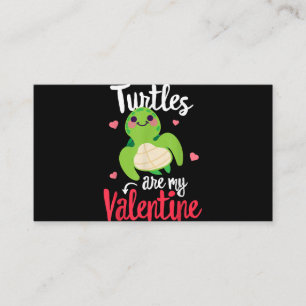 Carte D'accompagnement Les tortues sont ma Saint Valentin Funny Saint Val