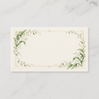 Carte D'accompagnement Lily of the Valley Enclosure Card