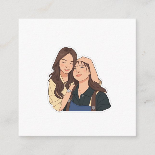 Carte D'accompagnement LinDy (GL pair) (Devant)
