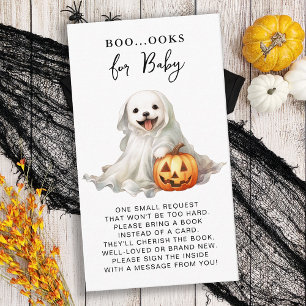 Carte D'accompagnement Little Boo Cute Halloween Livres Pour Le Baby show