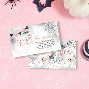 Carte D'accompagnement Little Boo Ghost Girl Baby shower Livres pour bébé