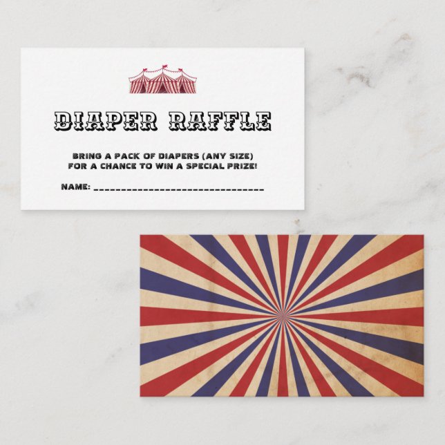 Carte D'accompagnement Little Boo Halloween Baby shower Déchets Raffle En (Devant / Derrière)