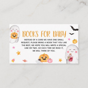 Carte D'accompagnement Little Boo rose Ghost Baby showers Livres pour béb