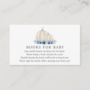 Carte D'accompagnement Little Citrouille Blue Baby Boy Books for Baby