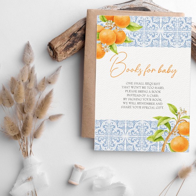 Carte D'accompagnement Little Cutie Clementine Livres pour le Baby shower (Books for baby Little Cutie Baby Shower)