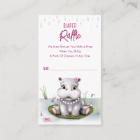 Little Hippo River Adventure Girl Baby shower