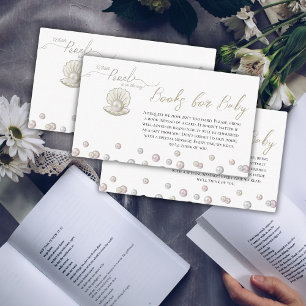 Carte D'accompagnement Little Pearl Under the Sea Livres pour le Baby sho