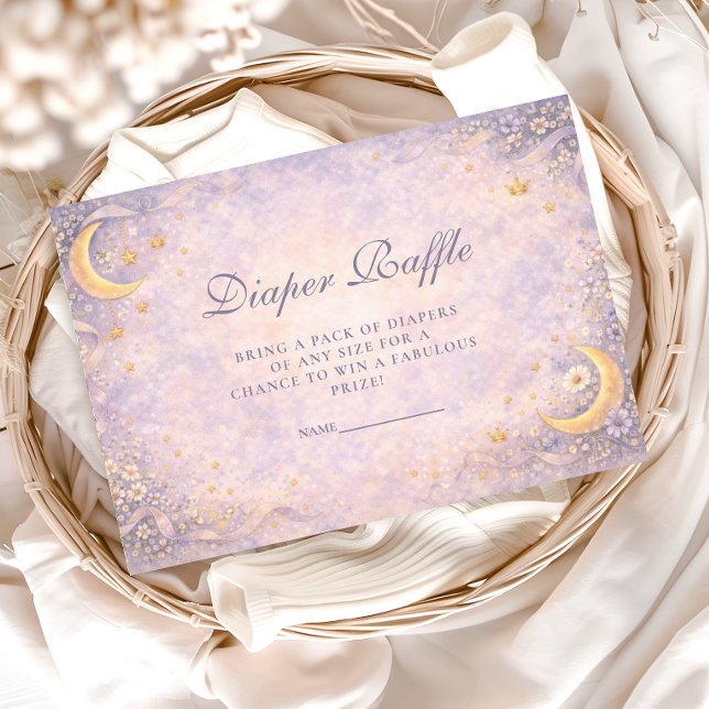 Carte D'accompagnement Little Princess Celestial Diapper Raffle (Créateur téléchargé)