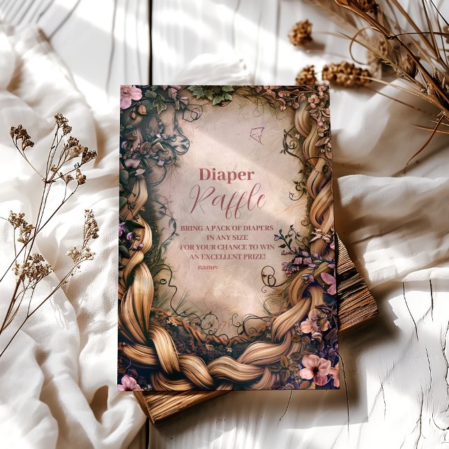 Carte D'accompagnement Little Princess Fairytale Diapper Raffer (Créateur téléchargé)