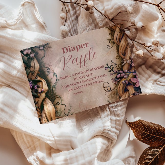 Carte D'accompagnement Little Princess Fairytale Diapper Raffer (Créateur téléchargé)