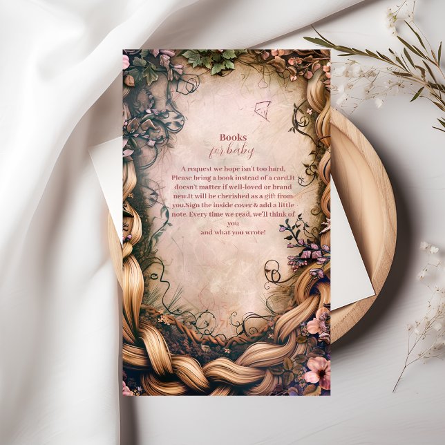 Carte D'accompagnement Little Princess Fairytale Livres pour bébé (Créateur téléchargé)