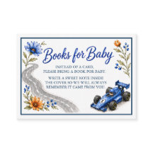 Little Racer Formula One Livret pour Baby Shower C