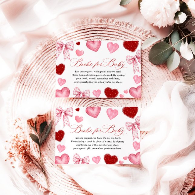 Carte D'accompagnement Little Sweetheart Baby Shower, Books for Baby (Créateur téléchargé)