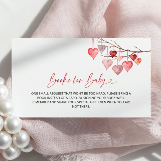 Carte D'accompagnement Little Sweetheart Baby showers Livres pour bébé (Créateur téléchargé)