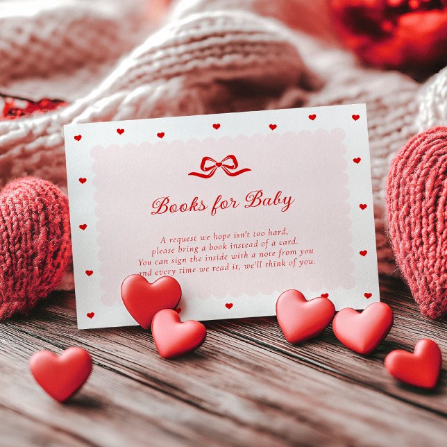 Carte D'accompagnement Little Sweetheart Books for Baby Card  (Créateur téléchargé)