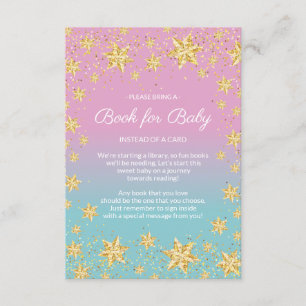 Carte D'accompagnement Livre Baby shower Twinkle Little Star pour Baby Ca
