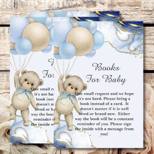 Carte D'accompagnement livre de baby shower nous pouvons faire peur atten