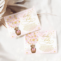Livre de ballon en or rose Hot Air Bear pour Baby 