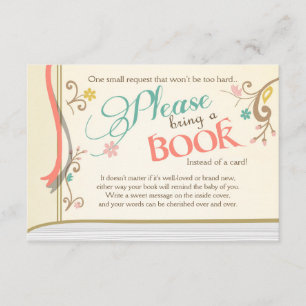 Carte D'accompagnement Livre de contes apportent un jaune de cru de livre