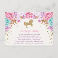 Livre de demande de livre de licorne rose et or po