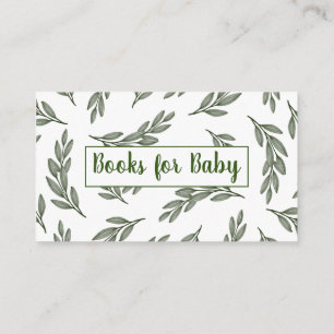 Carte D'accompagnement Livre de verdure Highland Cow pour bébé