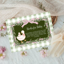 Livre Silly Goose vert neutre pour bébé