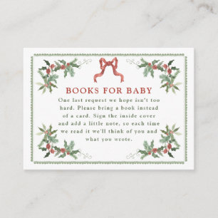 Carte D'accompagnement Livres à cadre fantaisiste pour bébé Merry Little
