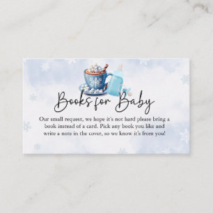 Carte D'accompagnement Livres Bébé Il Fait Froid Dehors Pour Bébé Hiver