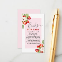 Livres Berry Sweet Baby shower pour Baby Card