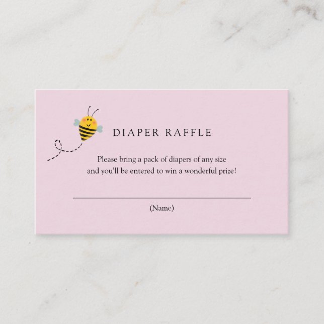 Carte D'accompagnement Livres d'abeilles pour Baby insert card (Devant)