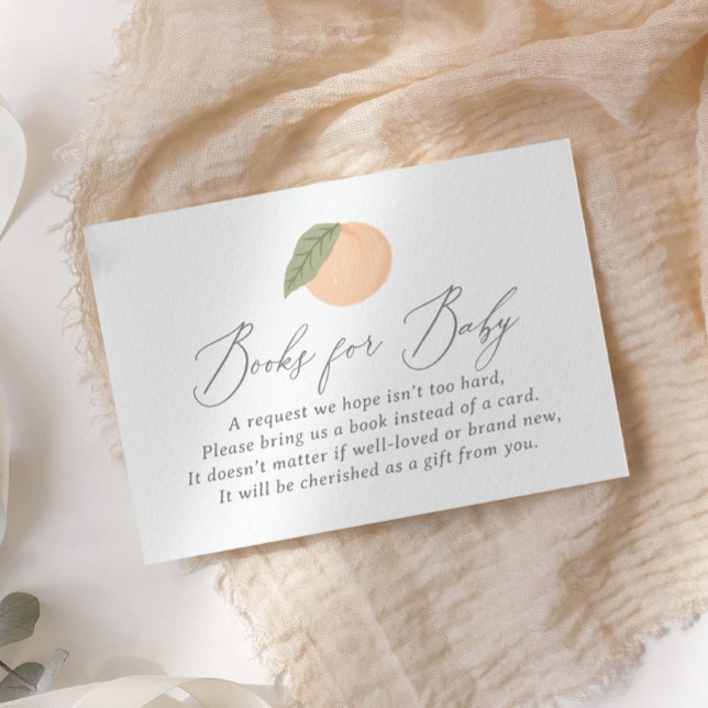 Carte D'accompagnement Livres de Baby shower de pêche pour bébé (Créateur téléchargé)