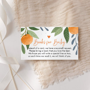 Carte D'accompagnement Livres De Baby shower Little Cutie Pour Bébé