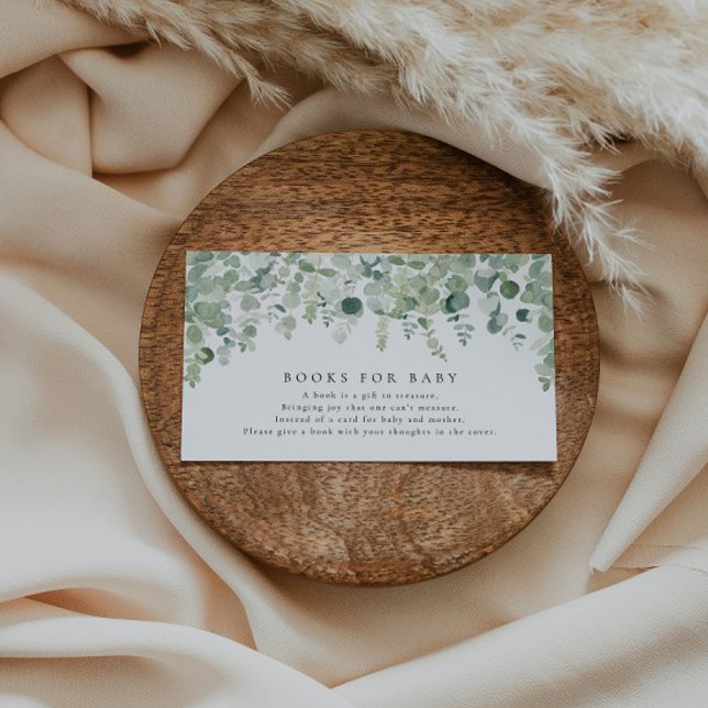 Carte D'accompagnement Livres De Baby shower Neutres Pour Les Enfants (Créateur téléchargé)