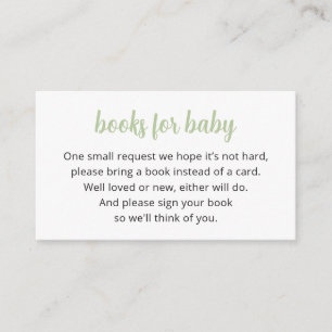 Carte D'accompagnement Livres De Cactus Pour Baby Card, Fiesta