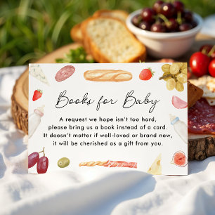 Carte D'accompagnement Livres de charcuterie pour bébé Planches et Boutei